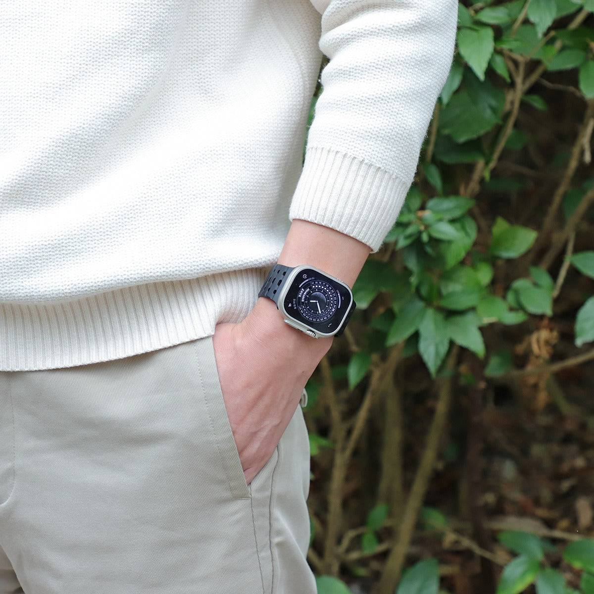 Breathable Magnetic Sport Strap for Apple Watch