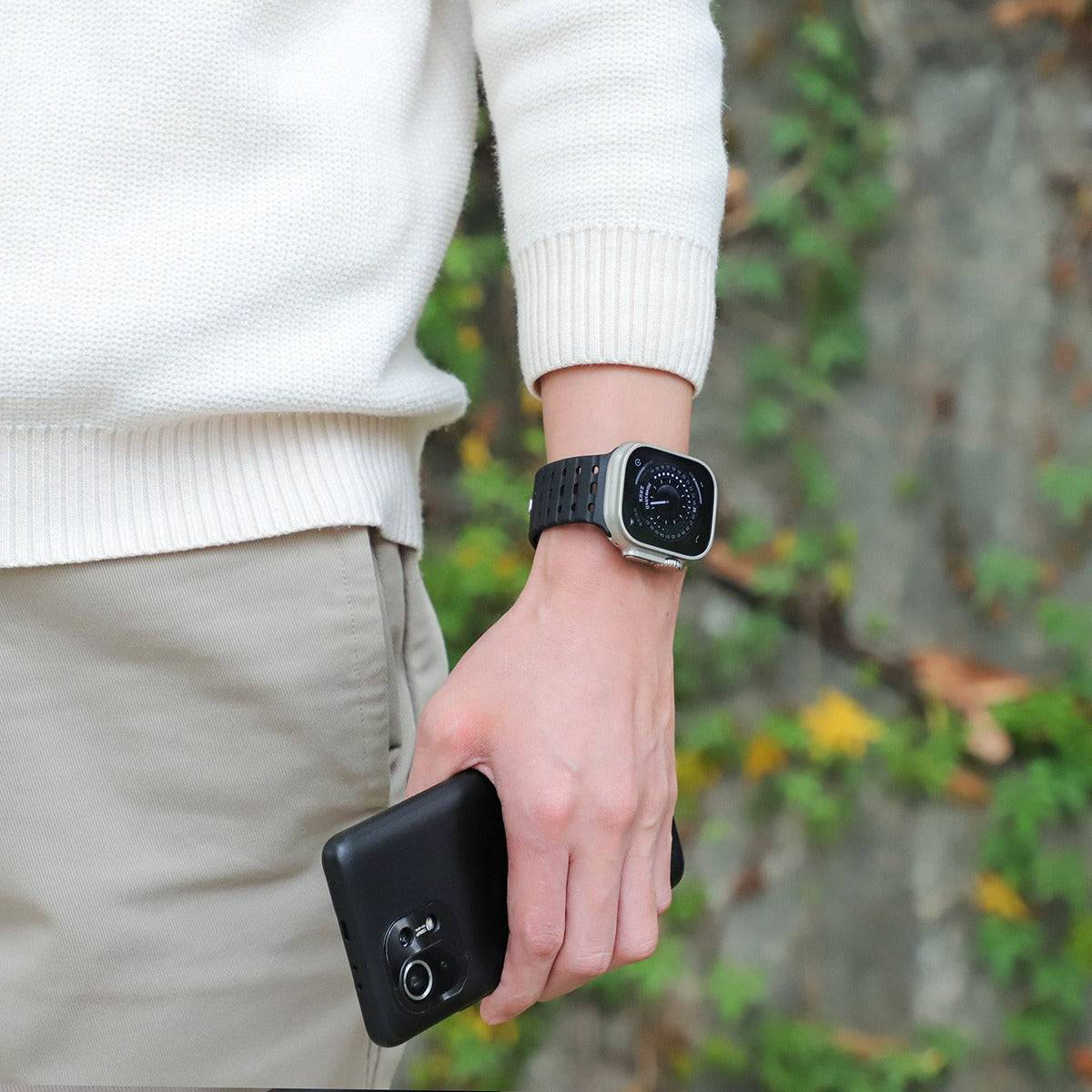Breathable Magnetic Sport Strap for Apple Watch